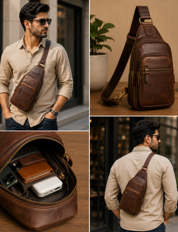 Leather Sling Bags