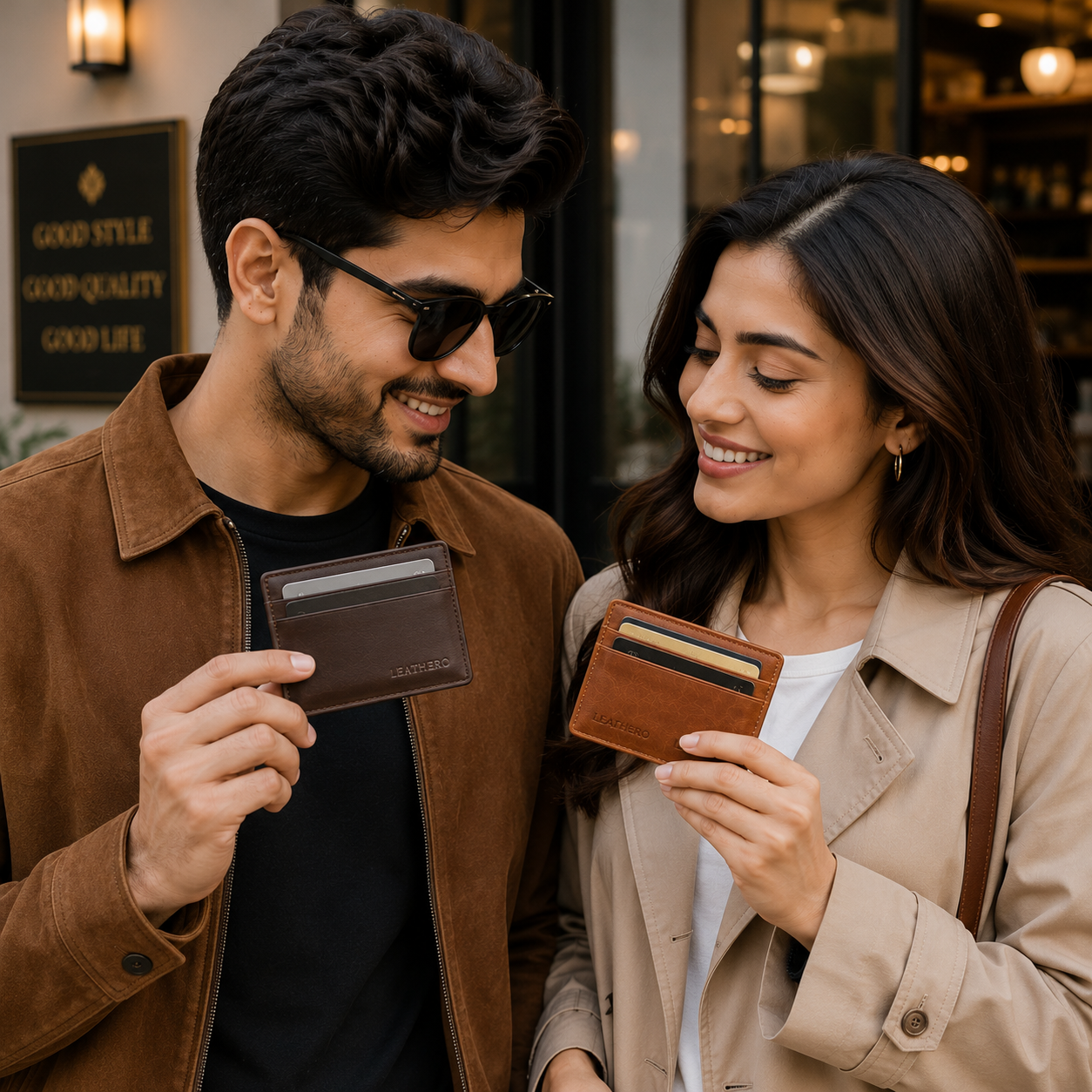 Leather Card Holders