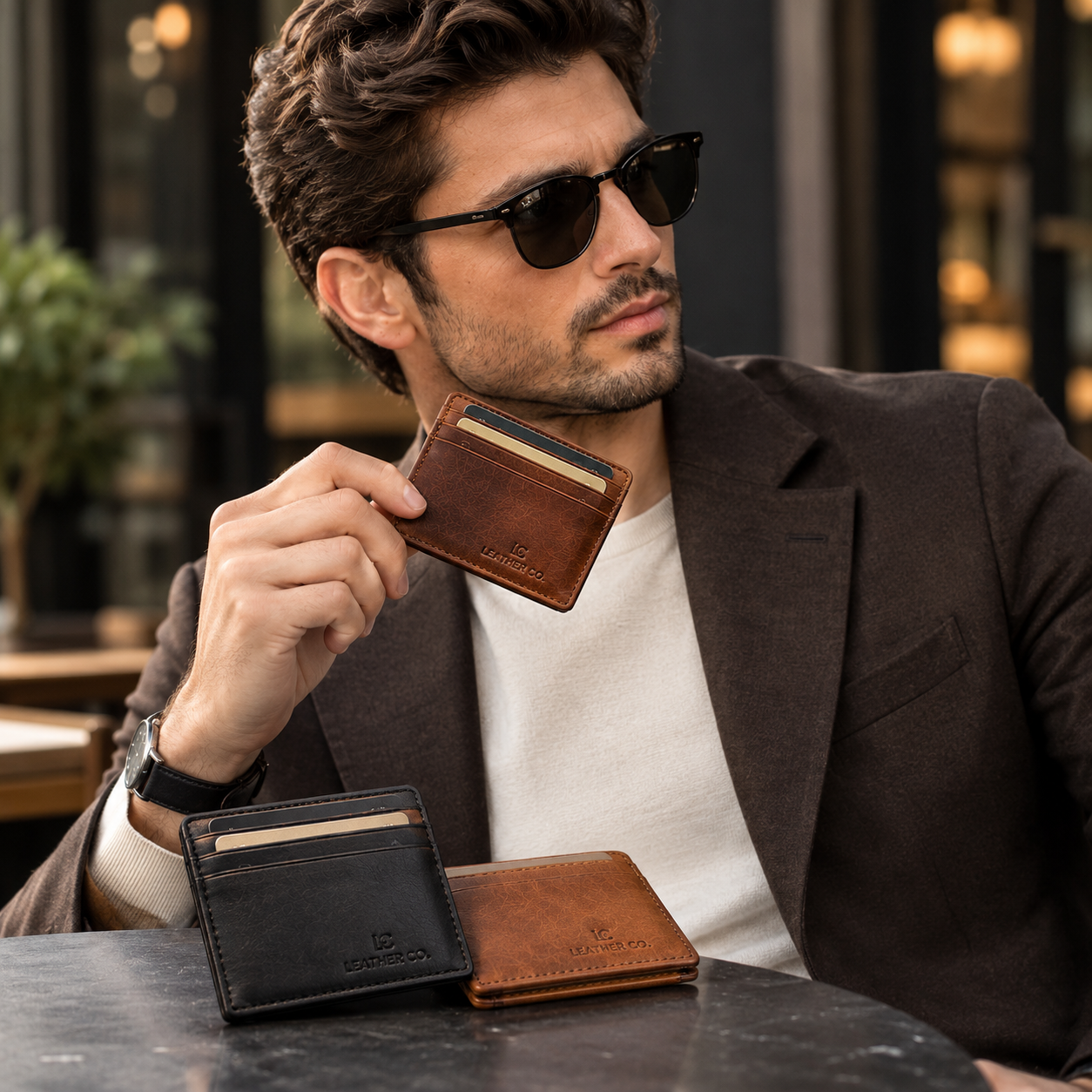 Leather Card Holders