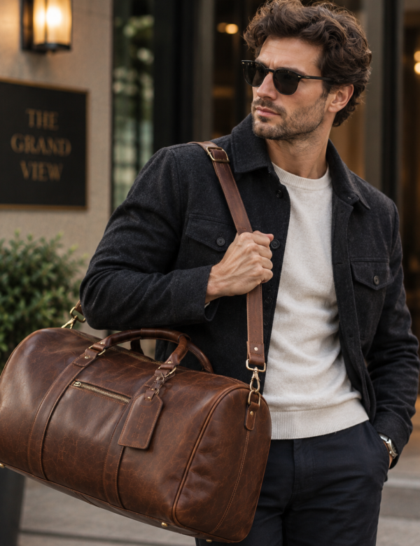 Leather Duffle Bags