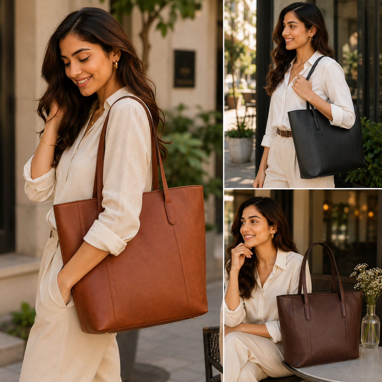 Leather Tote Bags - Image 2