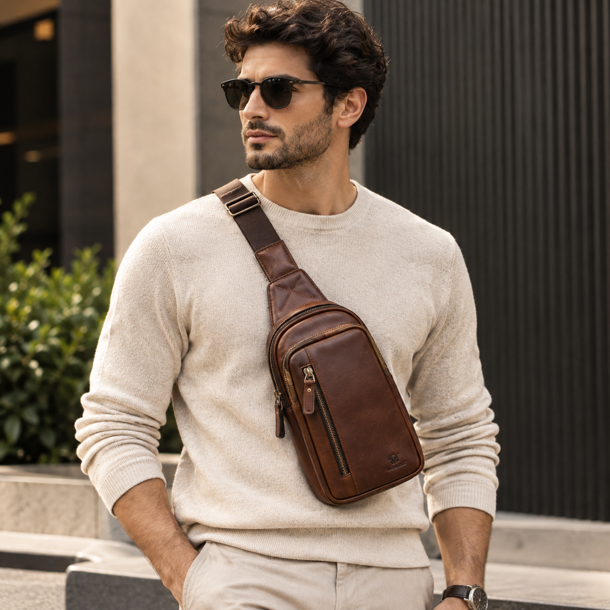 Leather Sling Bags - Image 3