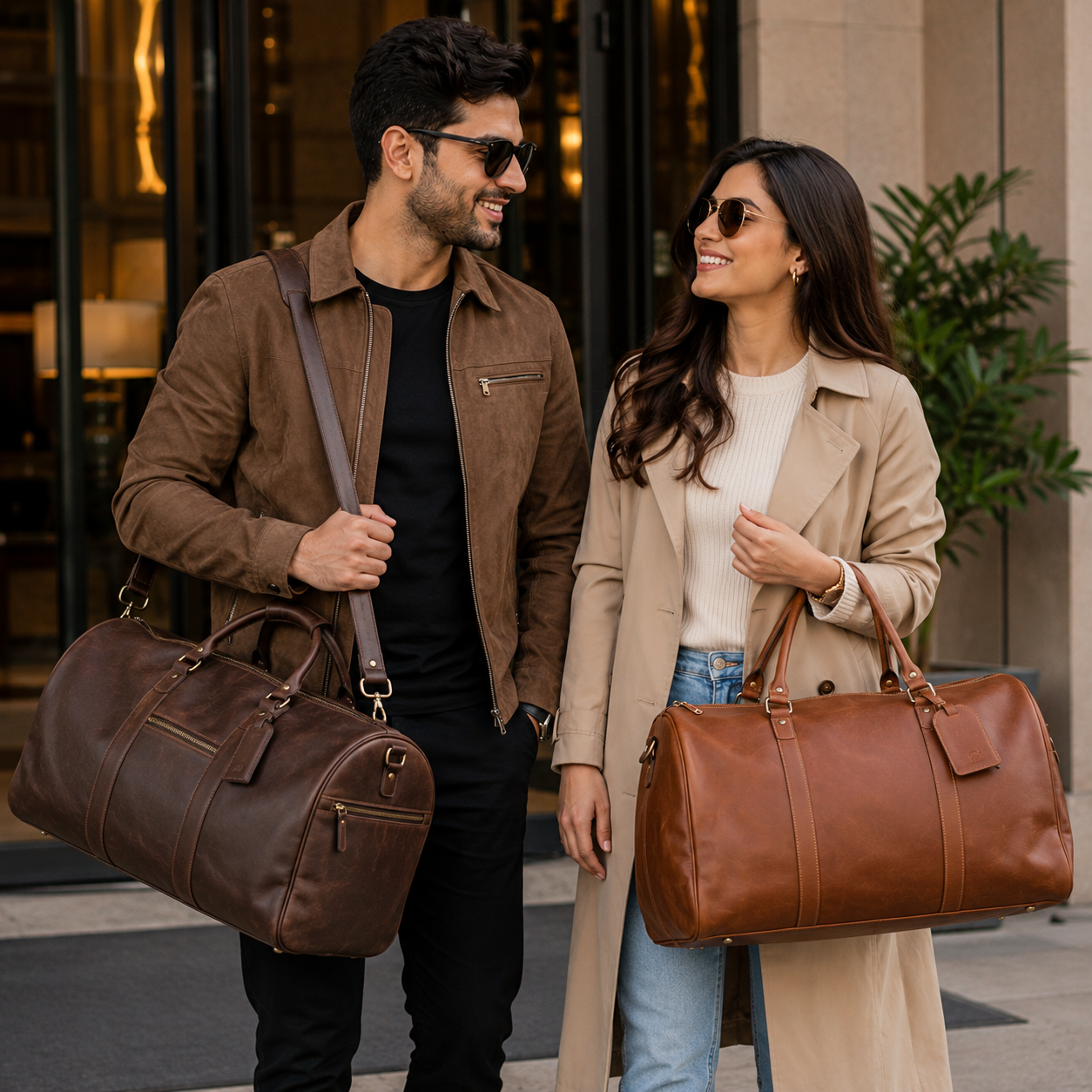 Leather Duffle Bags
